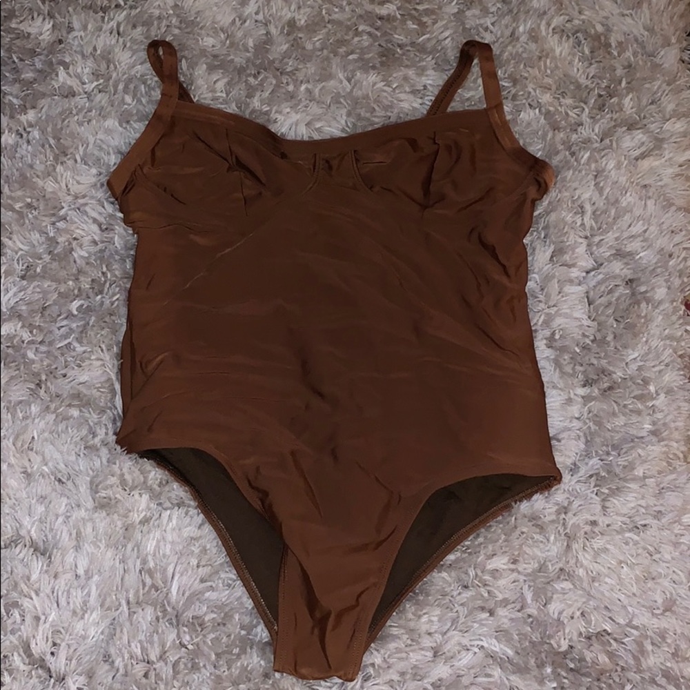 One piece brown swimsuit 🩱 Large